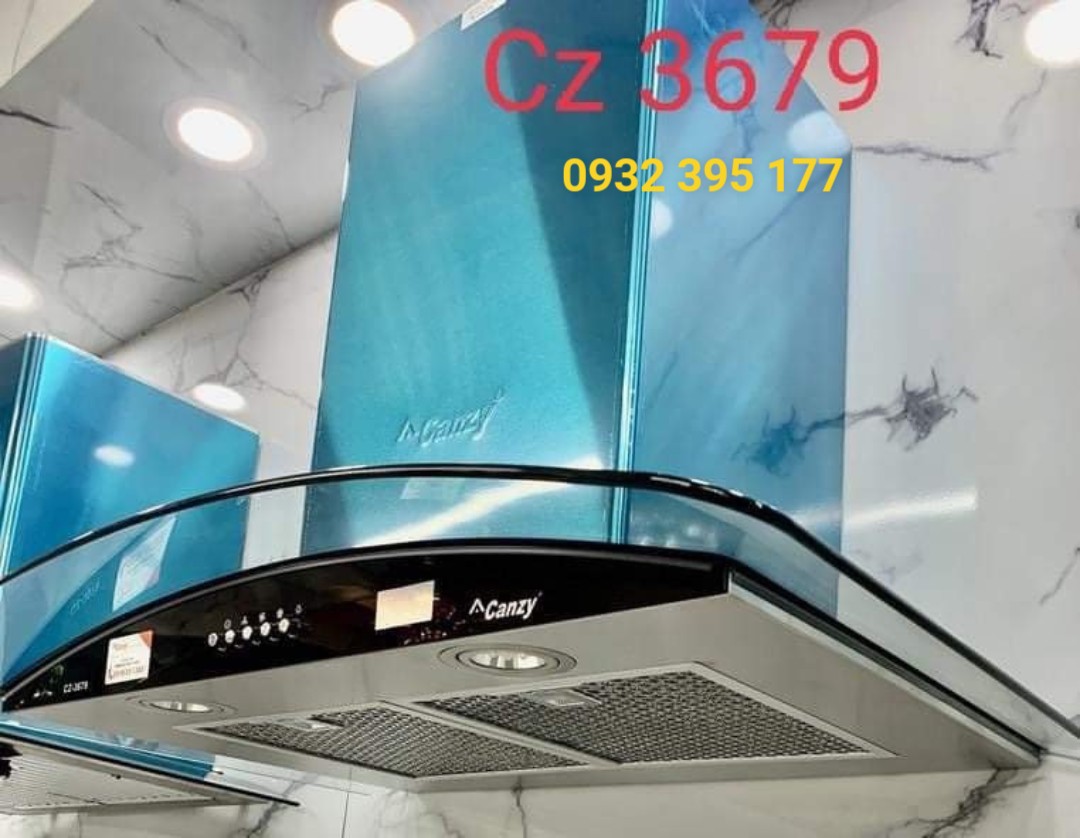 Máy hút mùi kính cong Canzy CZ 3679 tặng kèm ống thoát khí-QUANG VINH