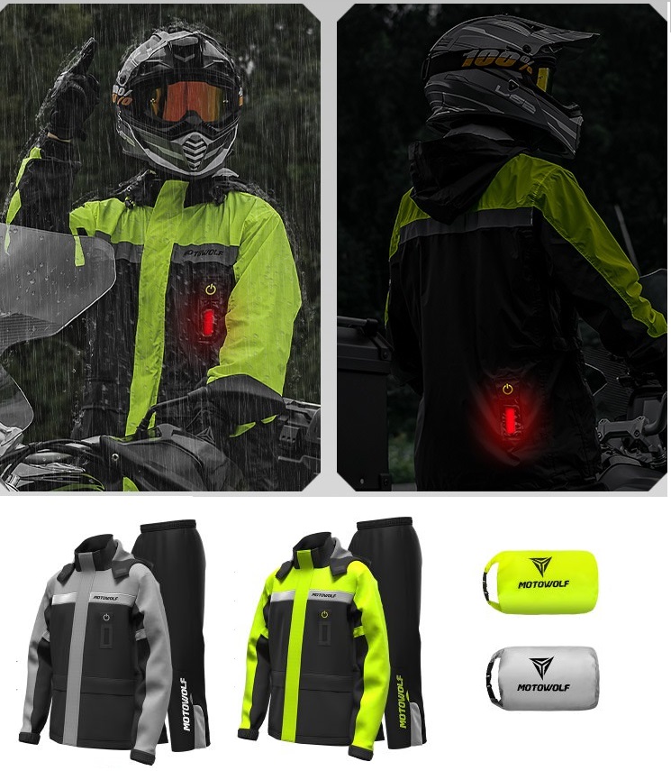 Bộ áo mưa motowolf mdl0402 - áo mưa bộ cao cấp