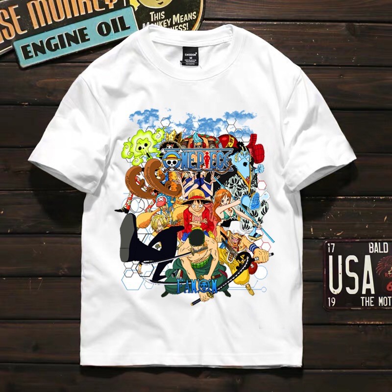 MẪU MỚI Áo thun One Piece popular tshirt size 😍 coton xịn