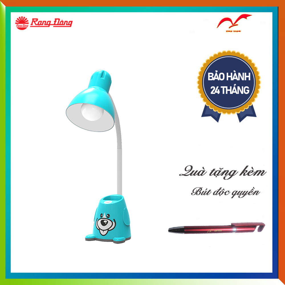 [Tặng bút] Đèn bàn học có ống bút hình ngộ nghĩnh chip LED Samsung bảo vệ mắt Rạng Đông RL-24V2