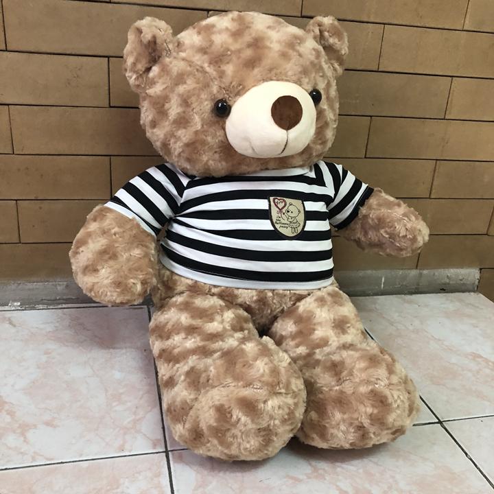 [HCM]Gấu bông Teddy Cao Cấp khổ vải 60cm màu Cafe Sữa chất Iiệu gòn 100% Tặng quà sinh nhật valentine 8/3