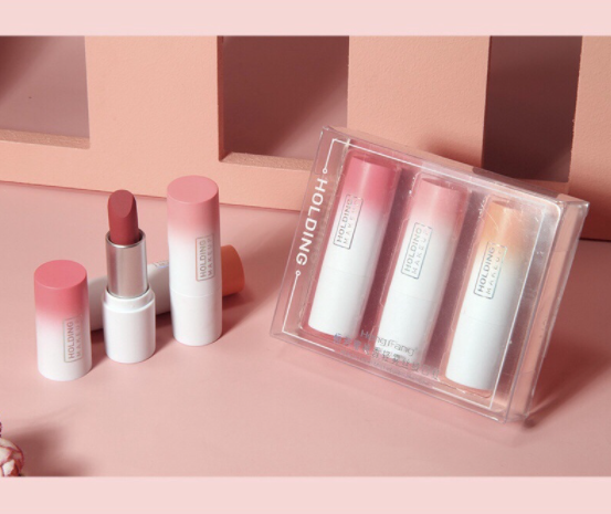 Set 3 thỏi son lì Holding Hengfang chất matte lên màu chuẩn, lâu trôi, mịn môi🍎🍎