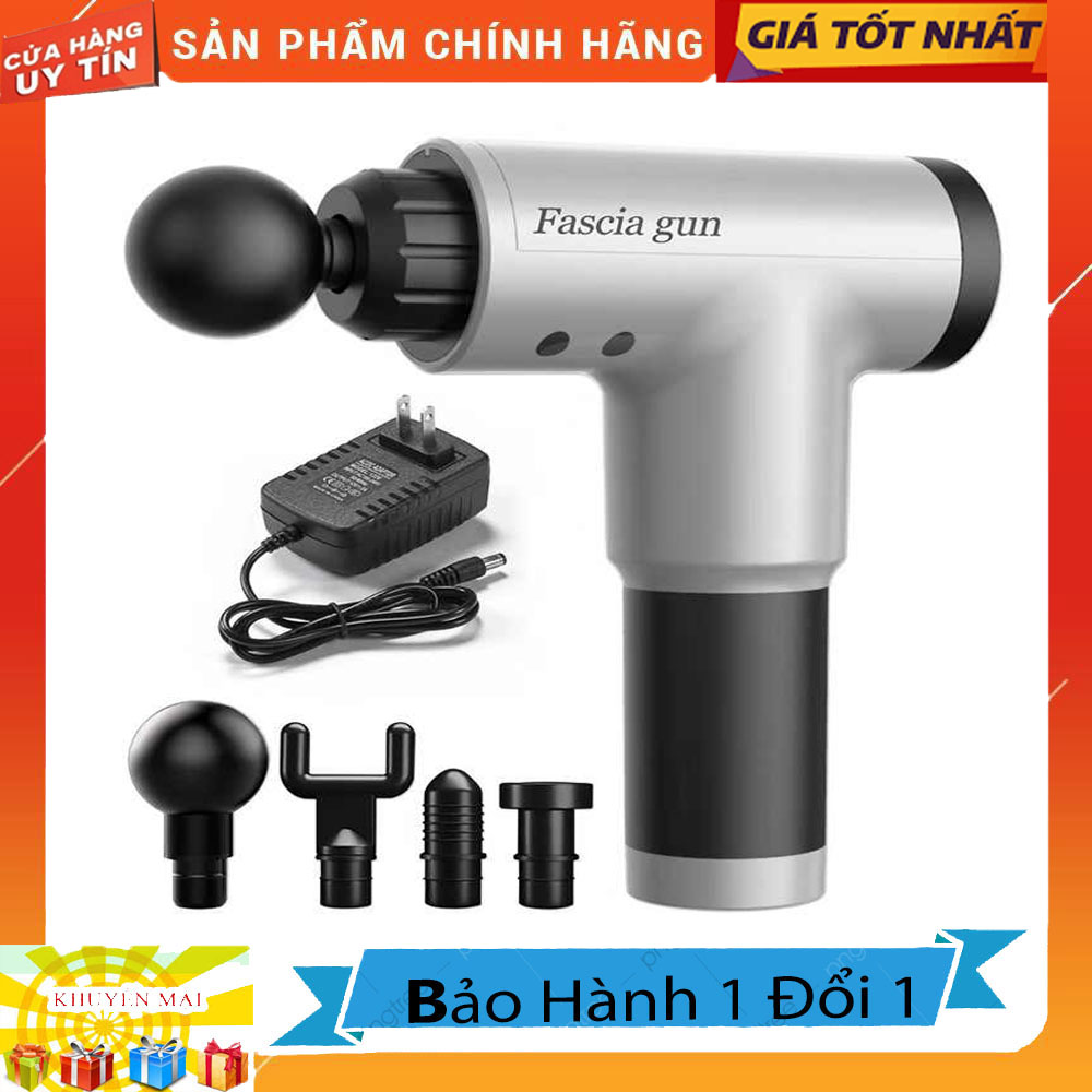 Máy massage cầm tay - Máy đấm lưng cầm tay - Máy xoa bóp gia đình - Máy massage cầm tay fascial gun