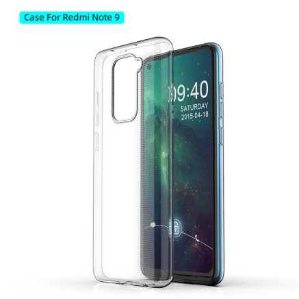 Ốp dẻo trong suốt Xiaomi Redmi Note 9 (Loại A+ chống ố)