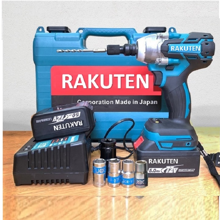 Khoan Bulong dùng pin  noi dia nhat, Khoan bin, Máy khoan và siết Bulong dùng pin  72V RAKUTEN Đa Năng Cực Khỏe, Giá tốt, Chất Lượng Cao, Bảo hành uy tín 1 đổi 1