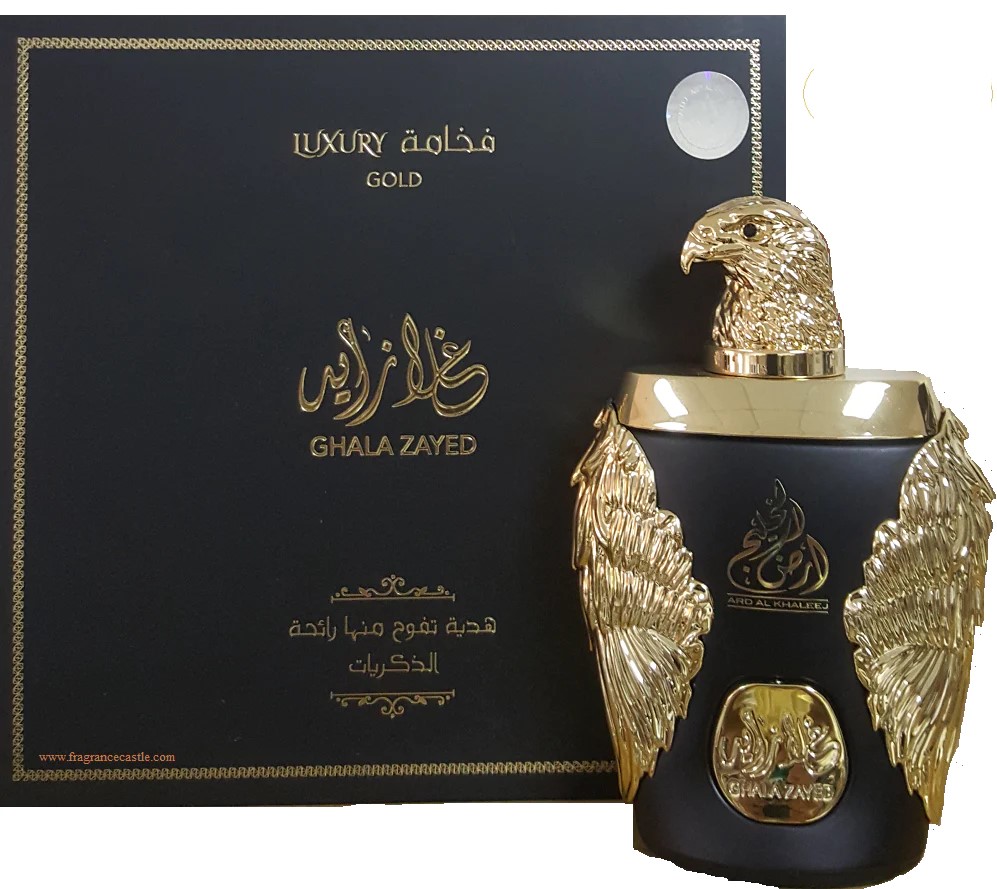 Nước hoa nam Ghala Zayed Luxury Gold Eau De Parfum của AUE chai chai 100ml edp - Nước hoa đại bàng vàng