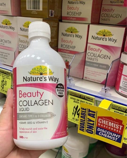 Bổ sung Collagen nước Nature’s Way