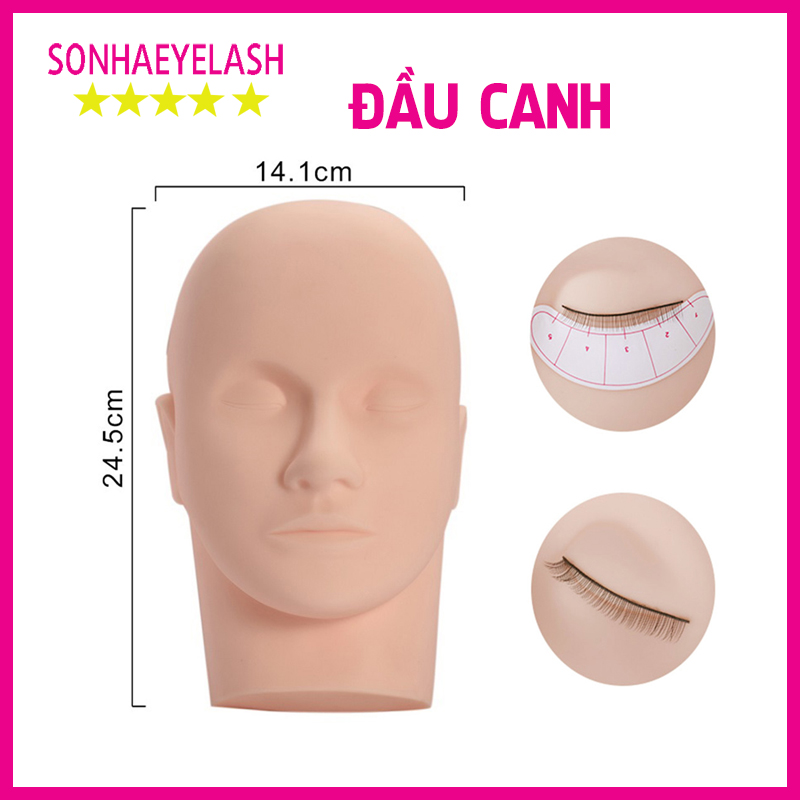 Đầu canh giả tập nối mi, đầu canh giả học nối mi