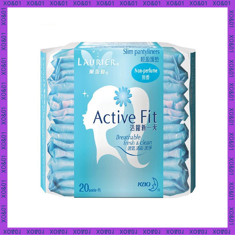 Băng vệ sinh hàng ngày Kao Laurier Active Fit không hương