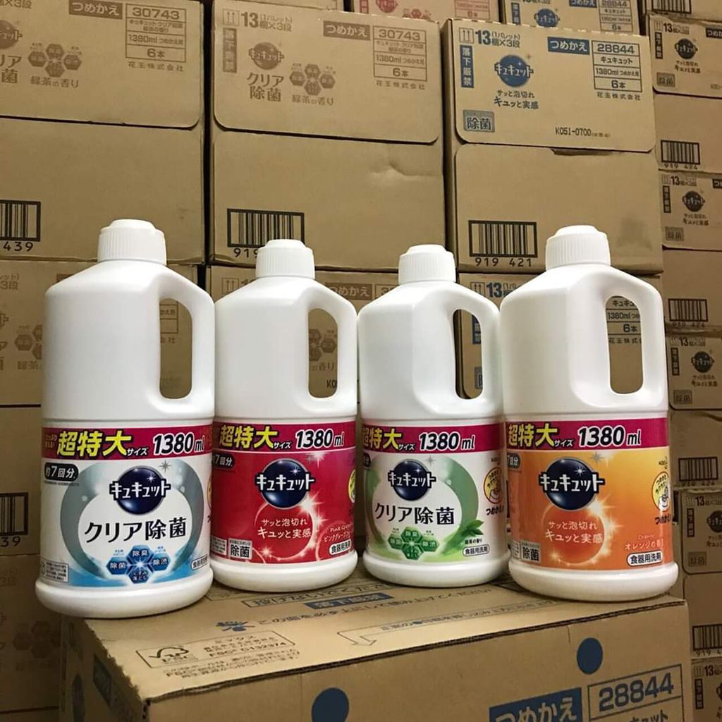 Nước rửa bát kao nhật bản 1380ml