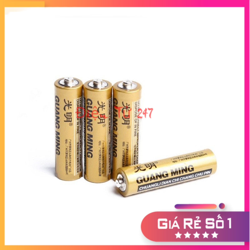 Vỉ 4 viên pin aa 1.5v loại tốt