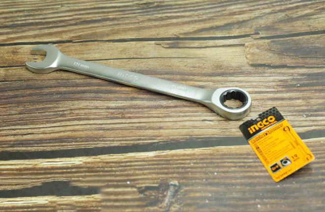 19mm cờ lê vòng miệng tự động ingco hcspar191