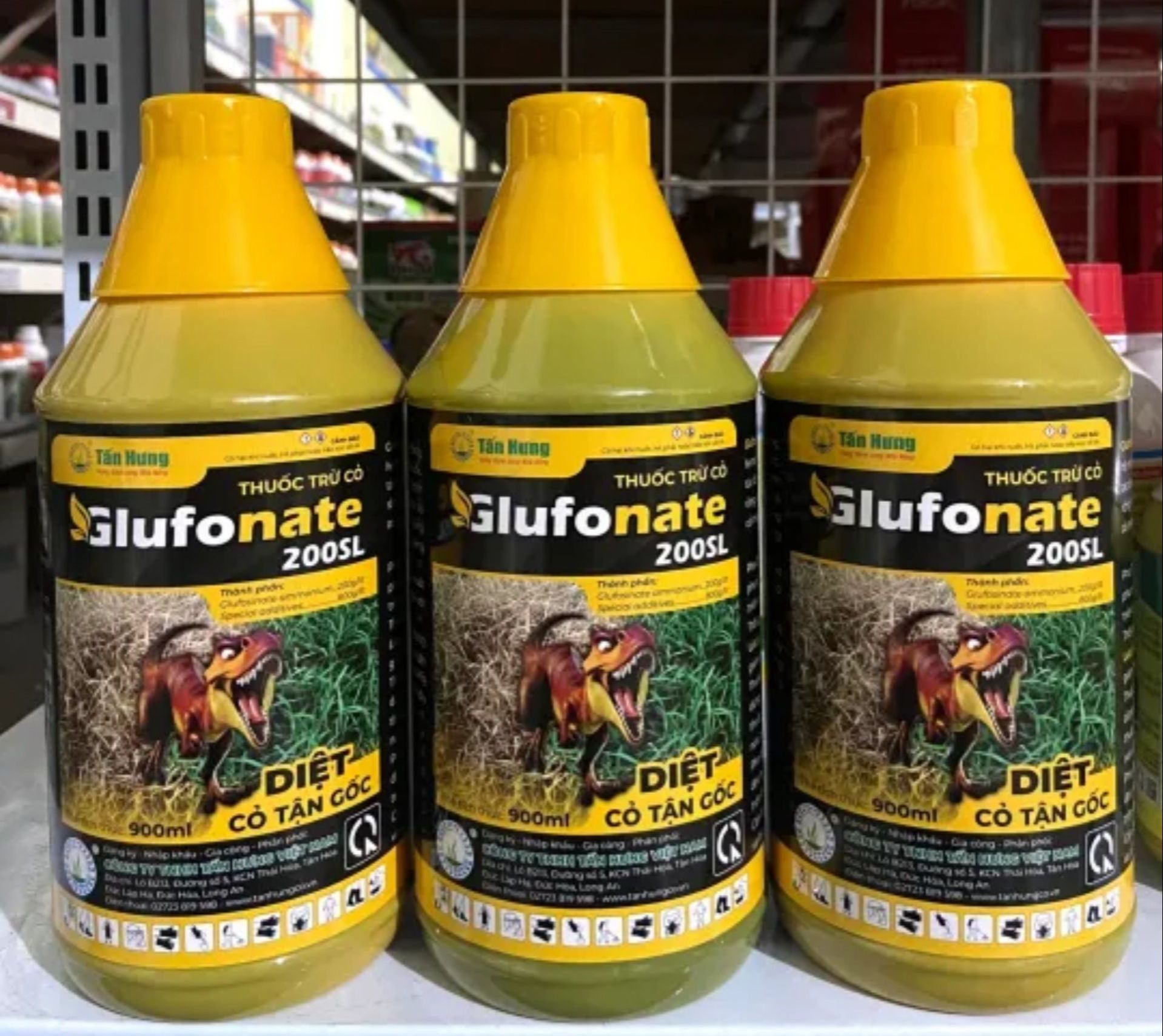 Thuốc trừ cỏ glufonate 200sl - diệt cỏ tận gốc