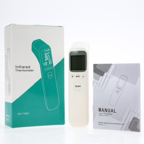 Nhiệt kế điện tử - Máy đo nhiệt độ chính hãng Infrared CK-TT1803, công nghệ Nhật Bản độ chính xác cao, đo trong 1 giây bảo hành 12 tháng