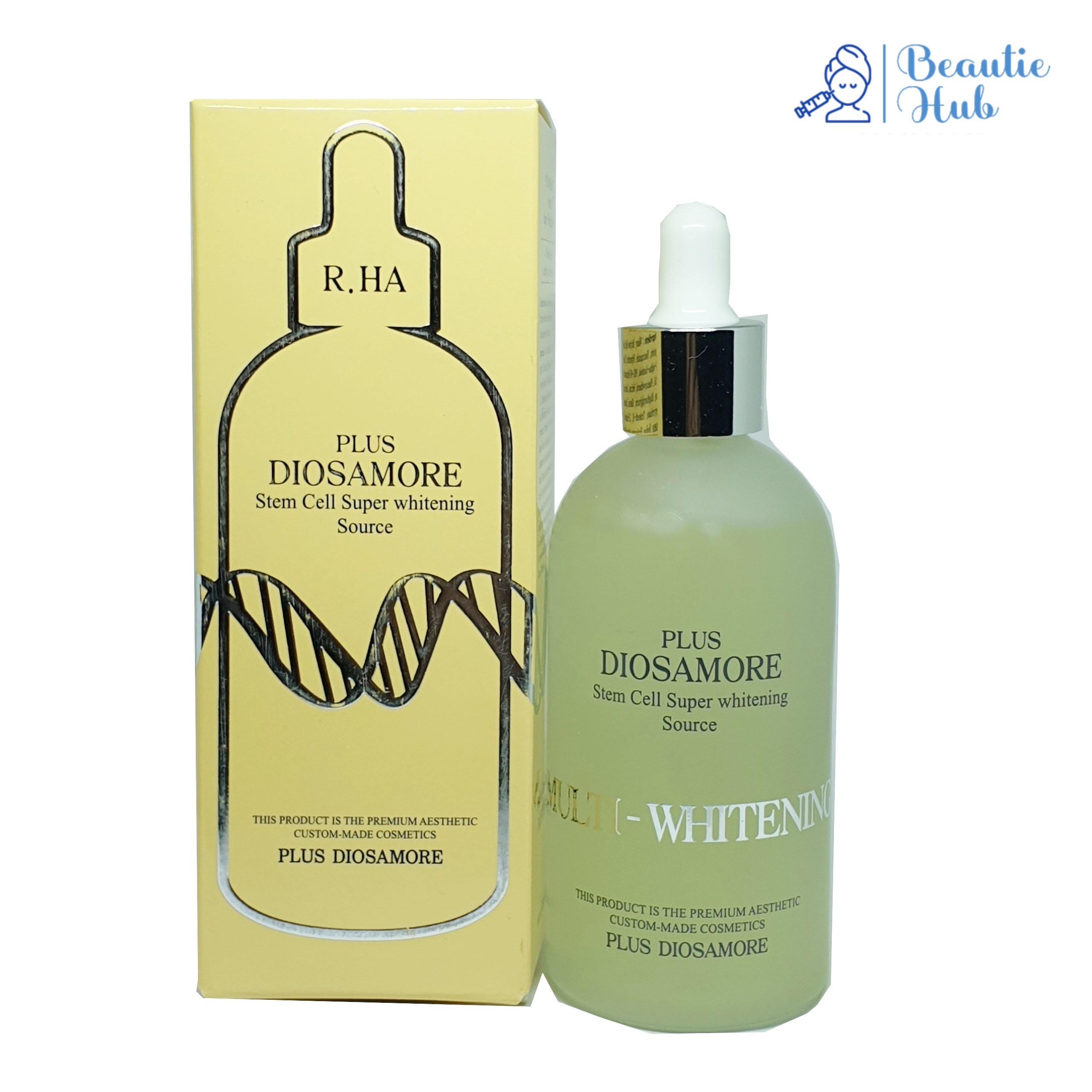 [HCM]Tế Bào Gốc Plus Laksmira DIOSAMORE Stem Cell Super Whitening Source Lasmira 100ml Hàn Quốc