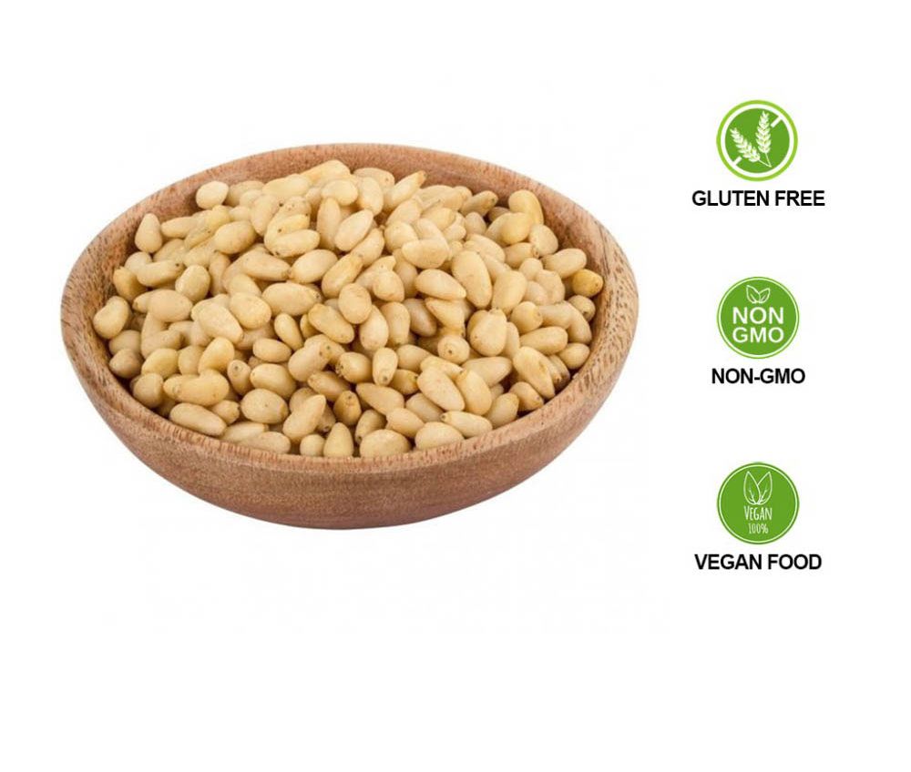 Hạt dinh dưỡng - Hạt thông Mỹ Pine nuts Atlas 1Kg