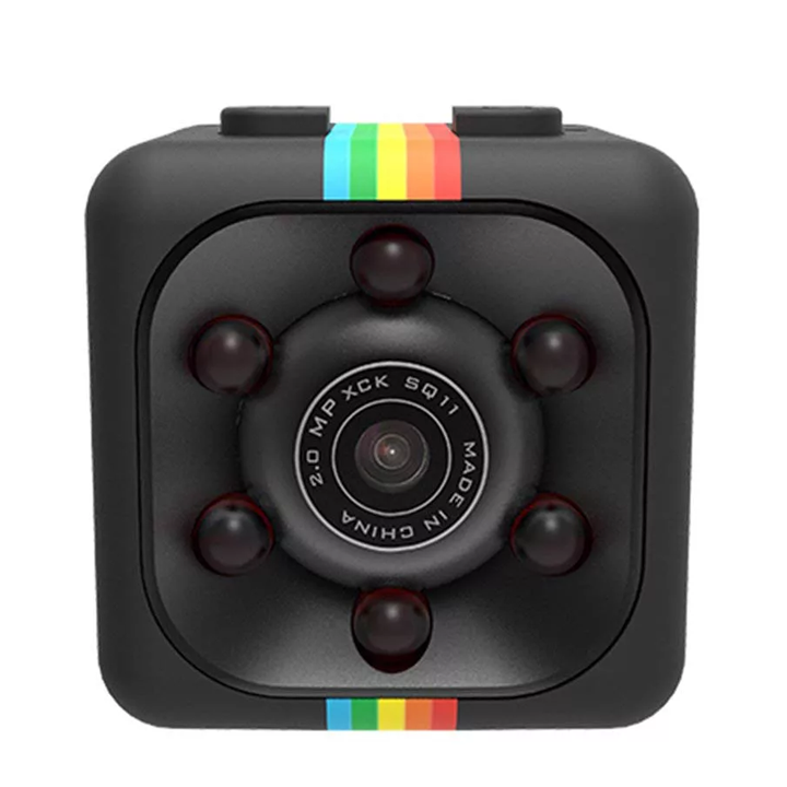Camera hành trình SQ11 nhỏ gọn gắn dễ dàng trên mọi vị trí - Camera hành trình lắp thẻ nhớ