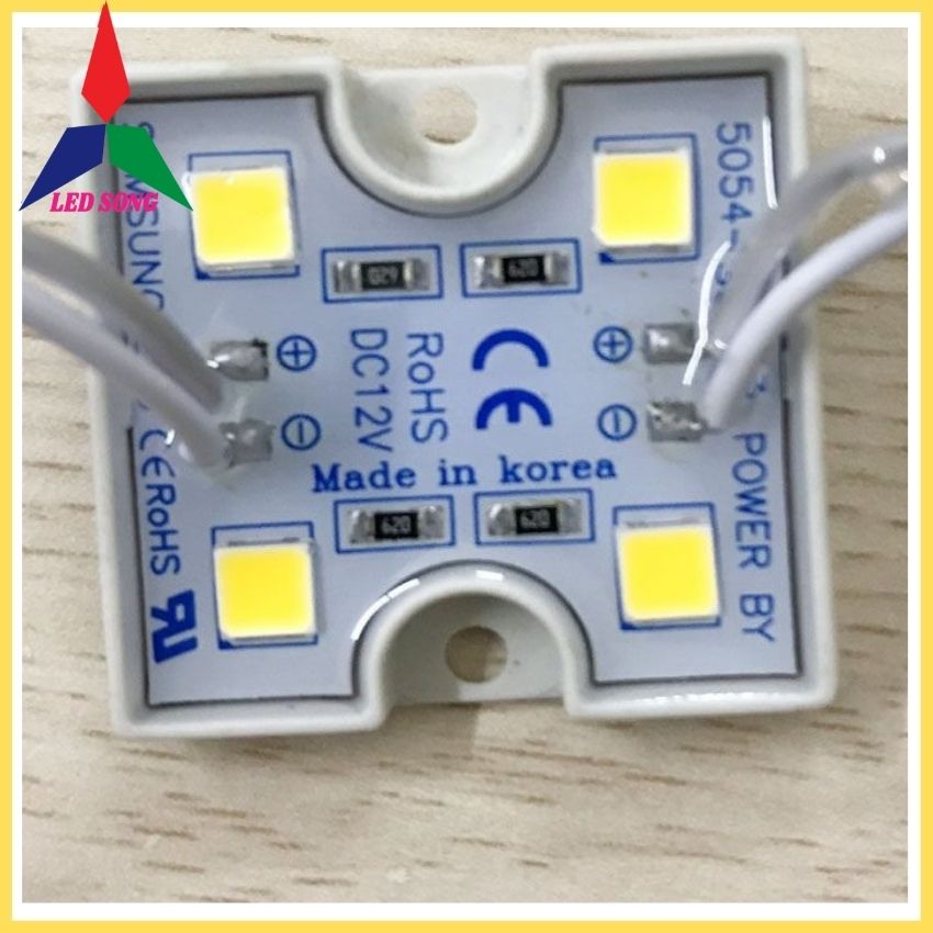 Led Hắt 4 Bóng 5054 Siêu Sáng 12v Dây 20 Modul
