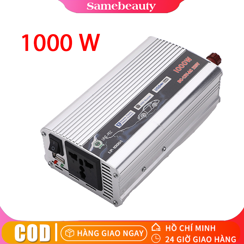 Bộ chuyển 12v ra 220v 500W 1000W Biến tần chuyển đổi nguồn 12V đến 220V