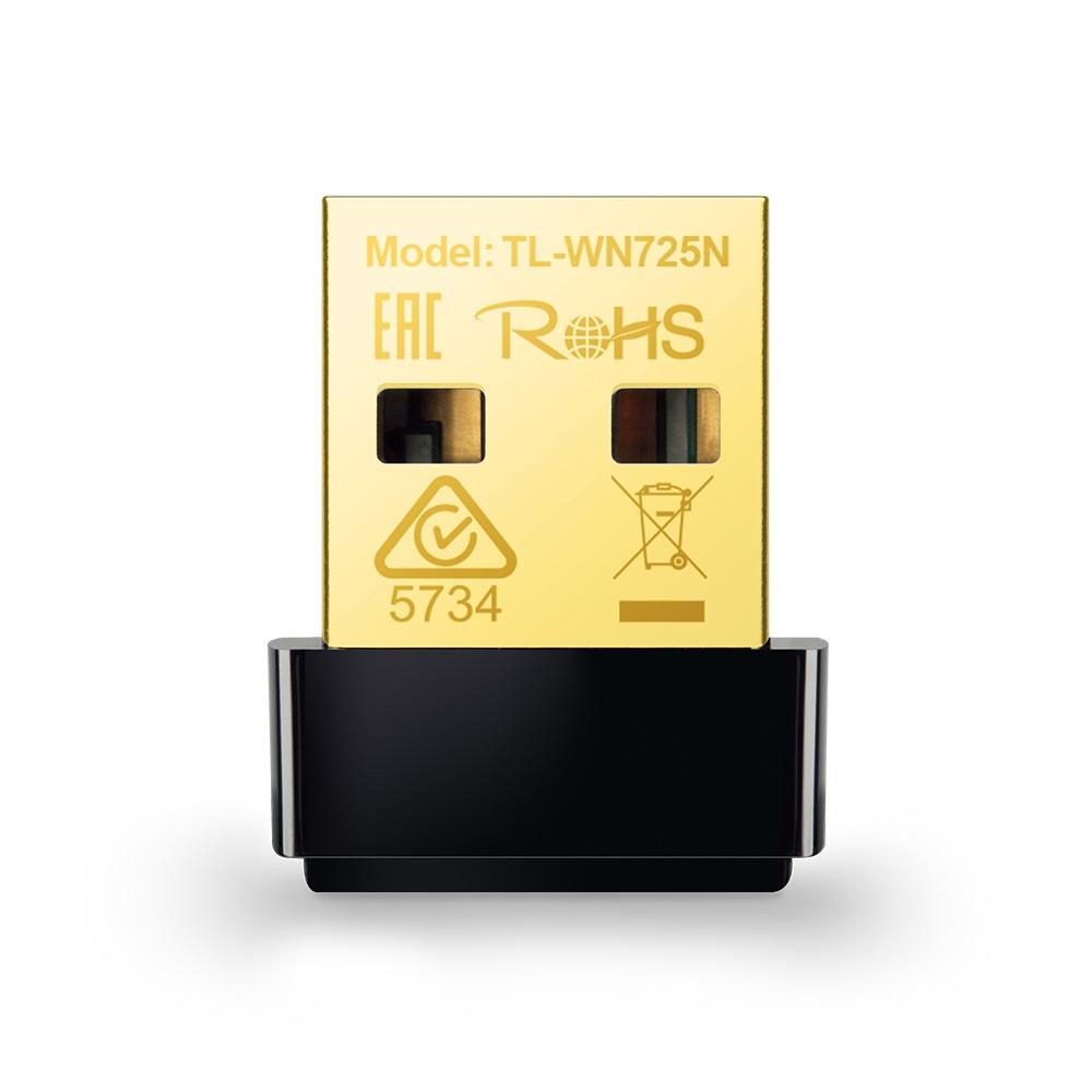 Bộ chuyển đổi usb nano chuẩn n không dây tốc độ150mbps tp-link tl-wn725n