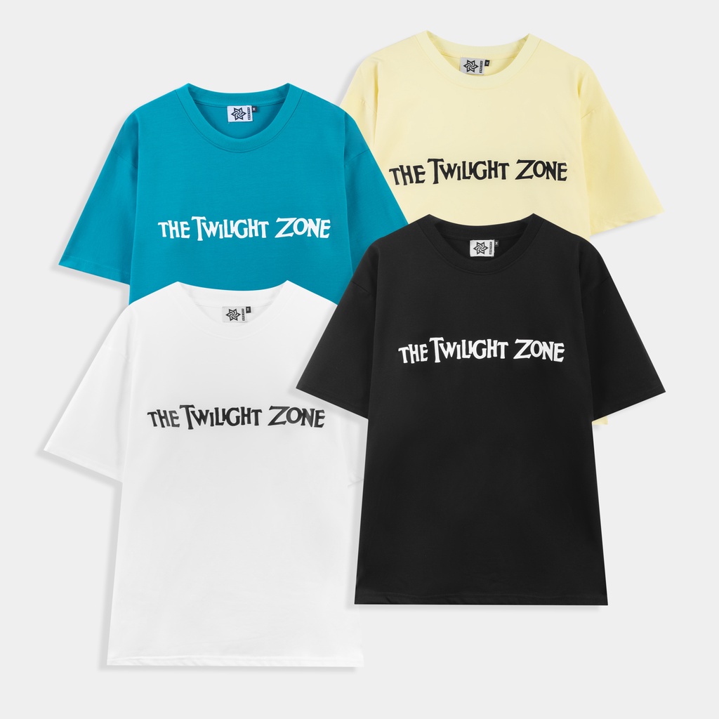 Áo thun the twilight zone - áo thun unisex nam nữ tay lỡ form rộng -tzt01