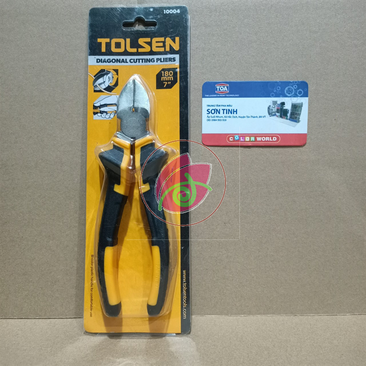 Kềm cắt tolsen 10004, kích thước 180mm, 7"- xuất khẩu thị trường châu âu