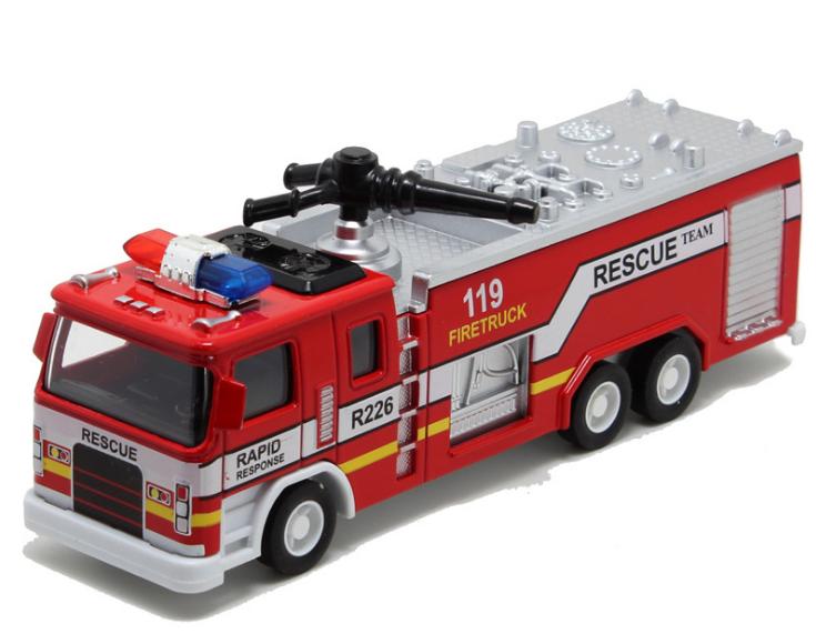 Đồ chơi trẻ em mô hình xe ô tô cứu hỏa đồ chơi trẻ em - Xe chữa cháy các loại tỉ lệ 1:32 quà tặng đồ chơi trẻ em