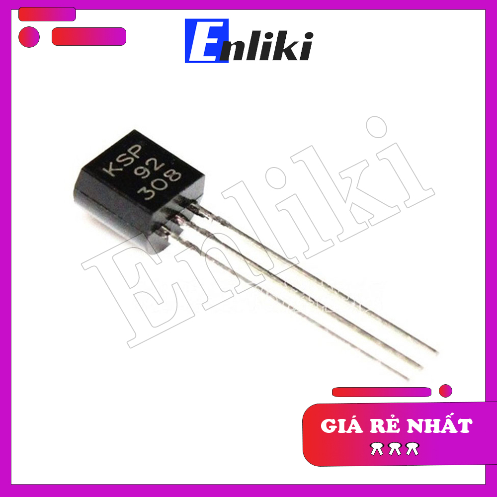 Ksp92 pnp 500ma300v to92 transistor