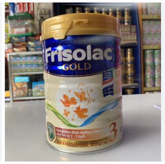 Sữa bột Frisolac Gold 3, cho trẻ từ 1-2 tuổi, hộp thiếc 850g