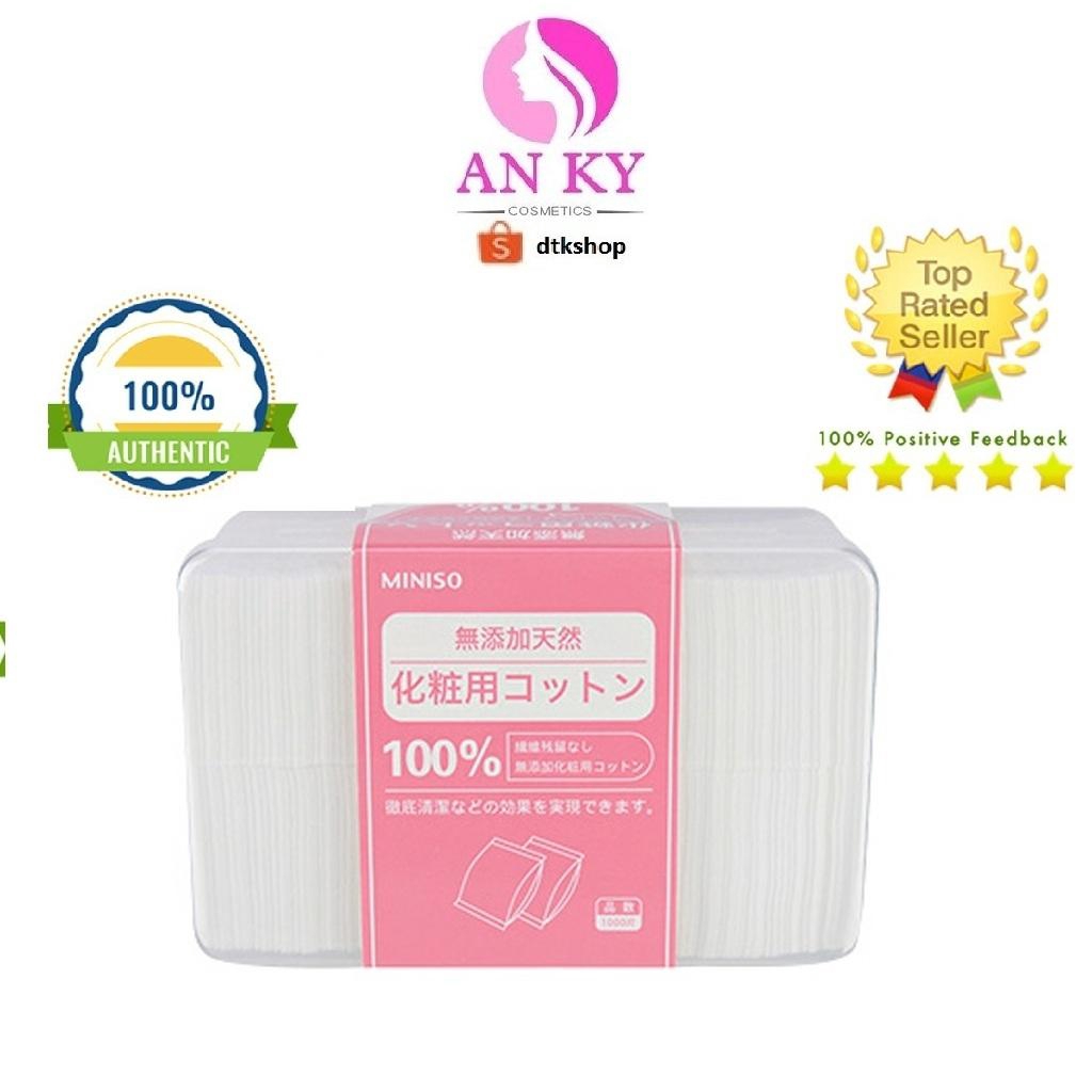 [GIẢM 5% ĐƠN 129K]Bông Tẩy Trang Miniso Nhật Bản