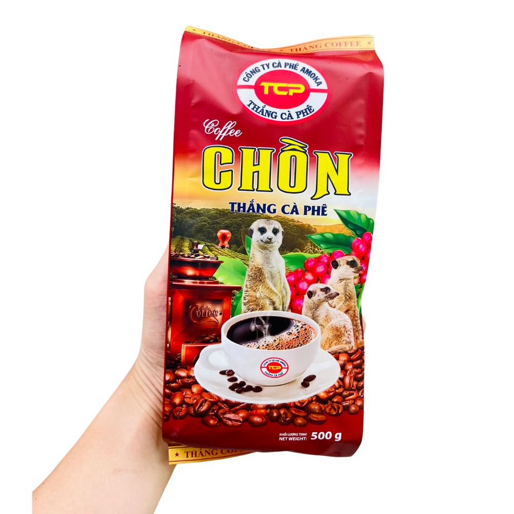 Cà phê buôn mê thuột - gói 500gram - cà phê chồn robusta pha chế phin gu vừa vị thanh