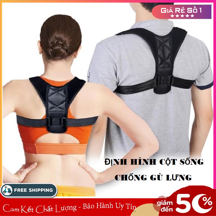 Đai chống gù lưng nam nữ - thoáng khí, đàn hồi tốt, cải thiện cột sống - đai chống gù lưng, đai chống gù nữ, đai chống gù cho bé - bibo store