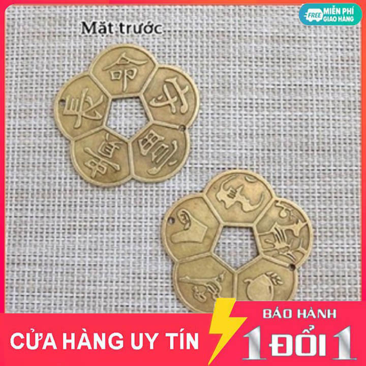 Đồng xu hoa mai kim tiền, Tiền xu hoa mai - Chiêu tài, bình an