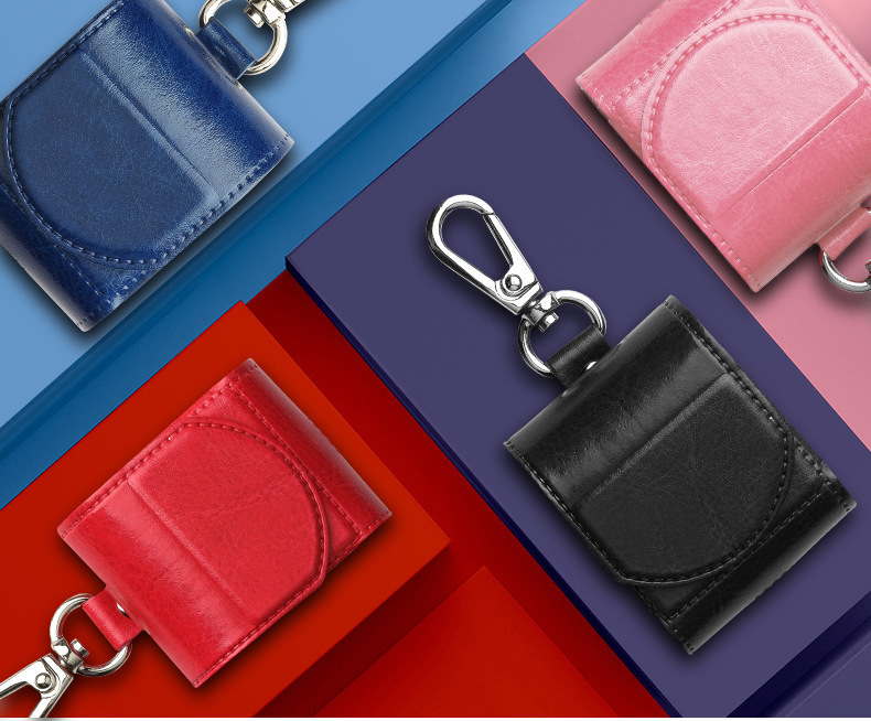 Case Airpods 1 2 pro bằng da - Vỏ ốp bảo vệ - bao đựng tai nghe không dây bluetooth 1 2 pro bằng da chống va đập