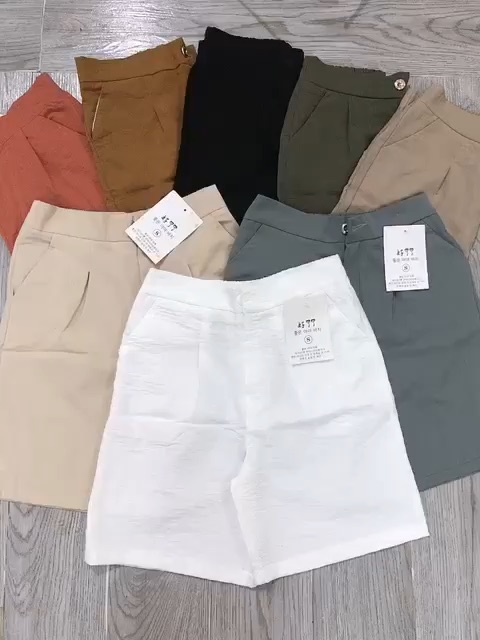 Quần sóc đũi khuy cao cấp