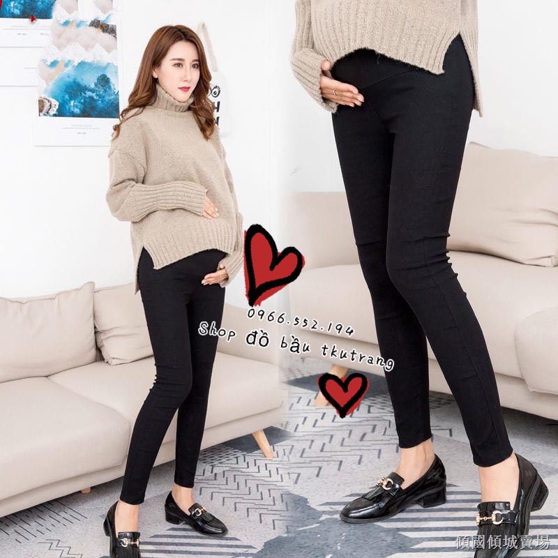 Quần bầu công sở chất umi cao cấp co dãn 4 chiều 789 - Đồ Bầu Xinh tkutrang