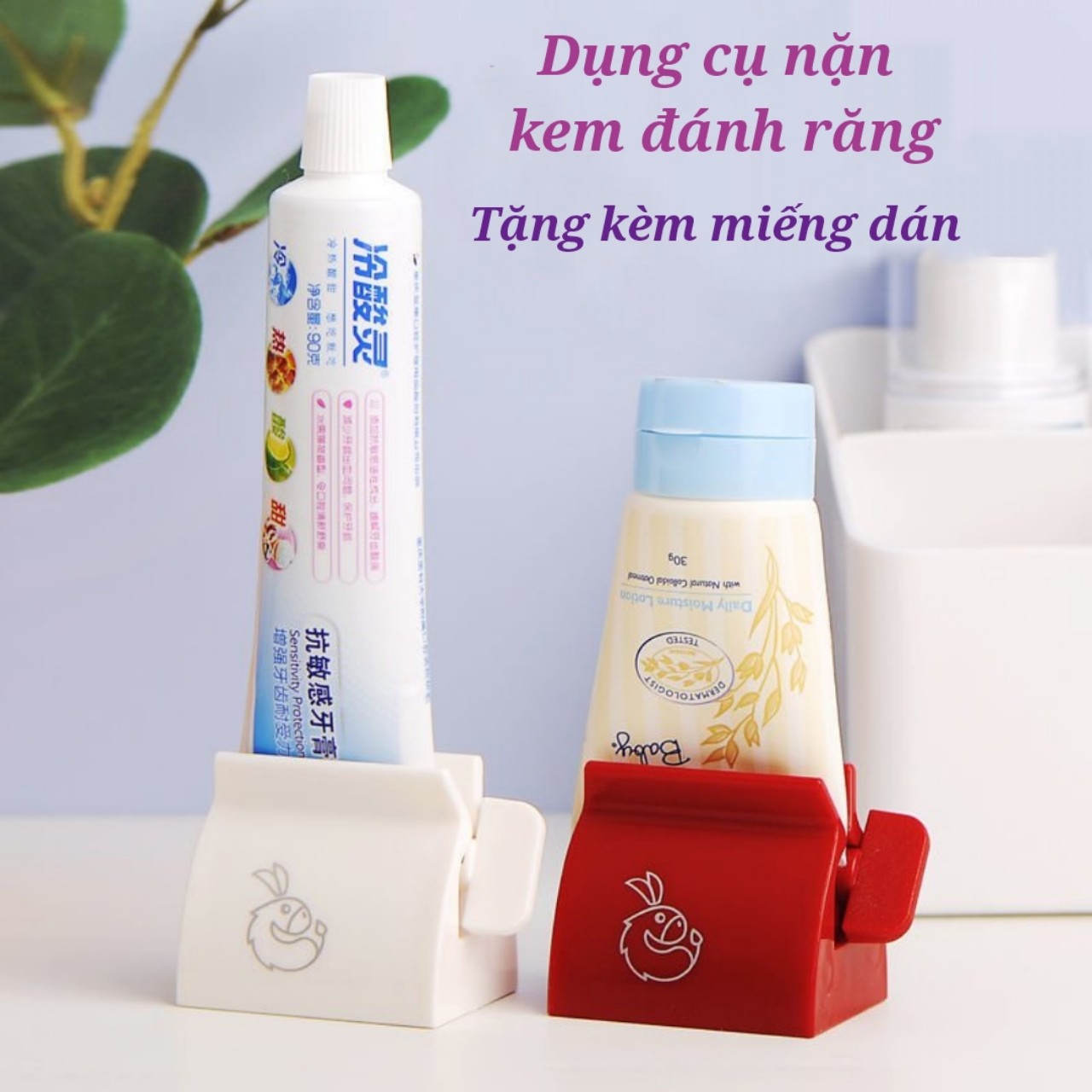 Kẹp nặn kem tiết kiệm kem đánh răng