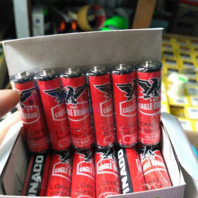 Hộp 24 viên pin tiểu AA Con Ó đỏ