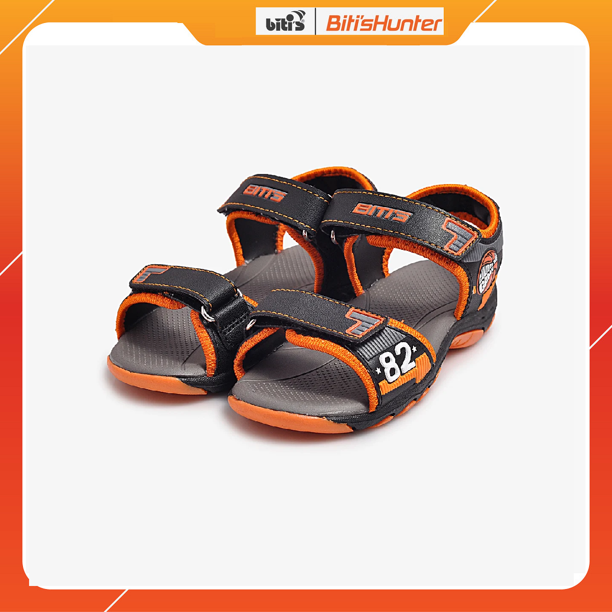 Sandal cao su bé trai biti's dtb074500cam