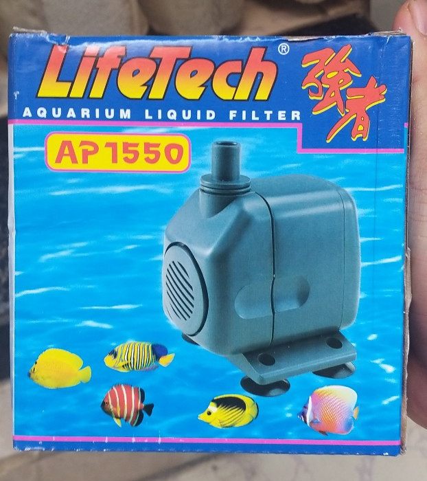 Máy Bơm Nước Hồ Cá LifeTech AP 1550 18W dùng cho hồ cá cảnh, hòn non bộ
