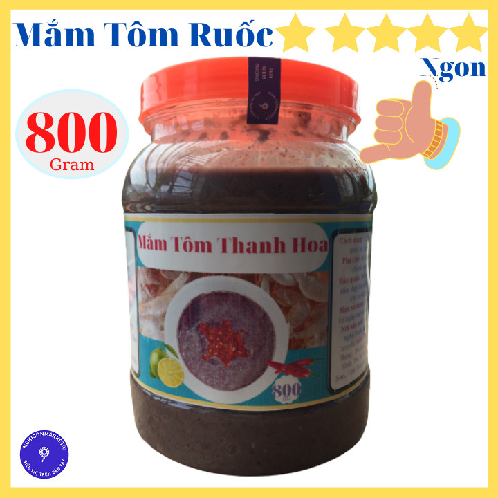 800g mắm tôm ba làng thanh hoá chuẩn ngon