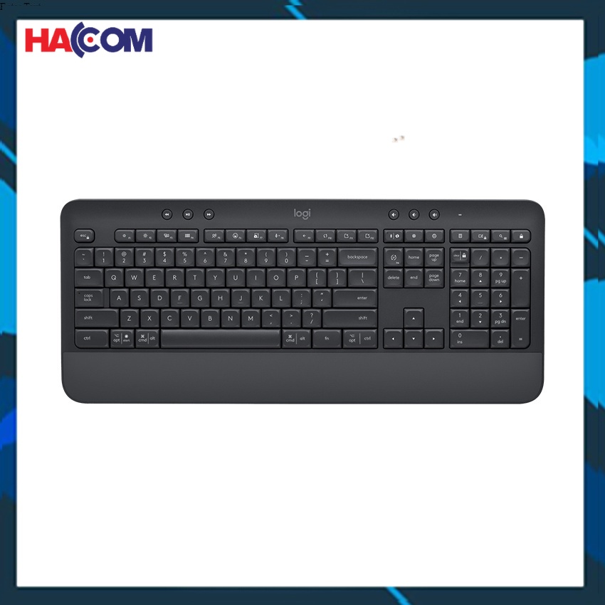 Bàn phím không dây Logitech K650 Tích hợp các phím Multimedia tiện lợi