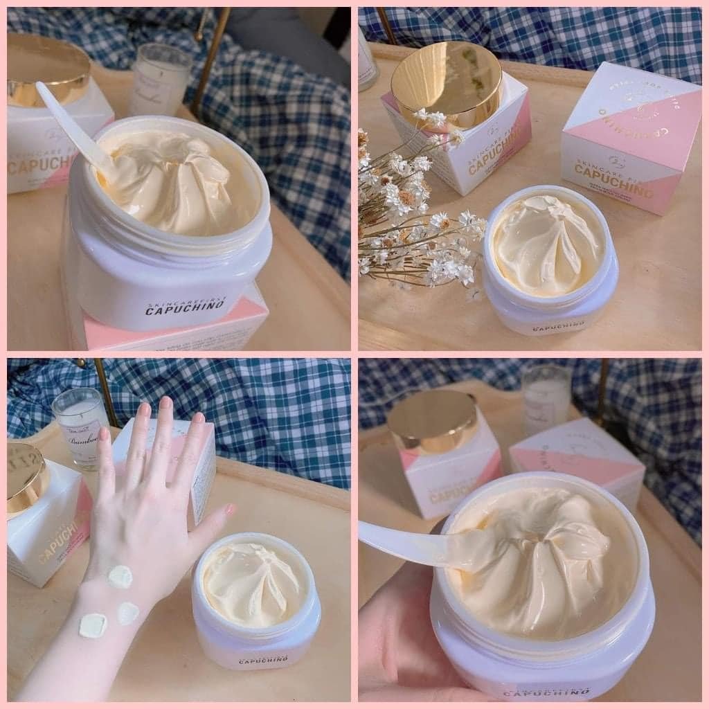 Kem Body Capuchino Makup Body Kháng Nước Thái Lan