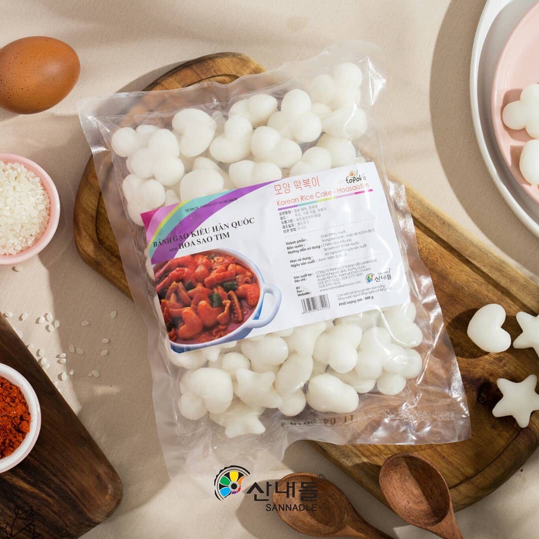 500g tokbokki tim sao hoa ngon