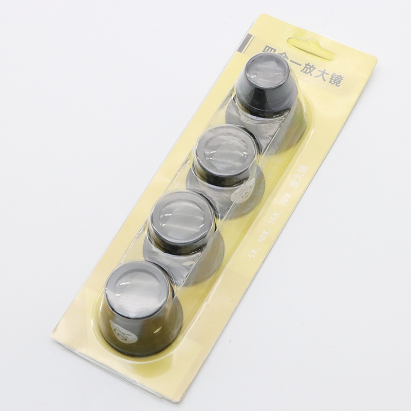 +NEW-- Dụng Cụ Sửa Đồng Hồ   Kính lúp mặt nạ mắt 5 Lần 10 Kính lúp   Kính lúp sửa chữa đồng hồ  4 Hợp 1 Bộ kính lúp