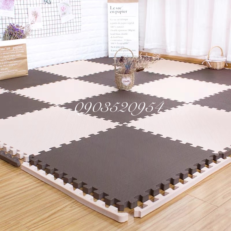 combo 6 tấm thảm xốp trải sàn 60x60*2cm