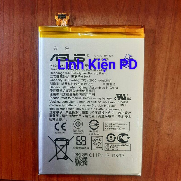 Pin Asus Zenfone 2 5.5 Inch Ze550Ml Z008D ,Ze551Ml , Z00Ad