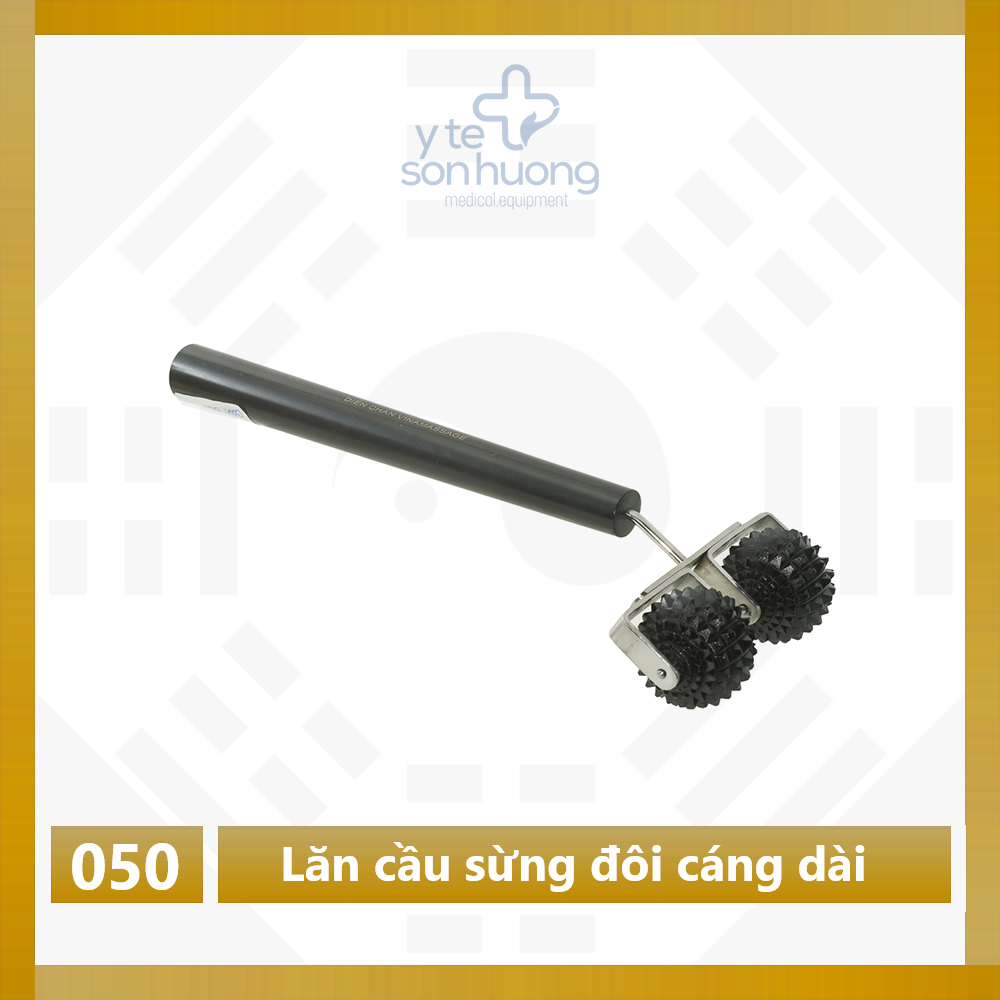 Dụng cụ diện chẩn - Thanh lăn Cầu Gai Đôi Cán Dài diện chẩn