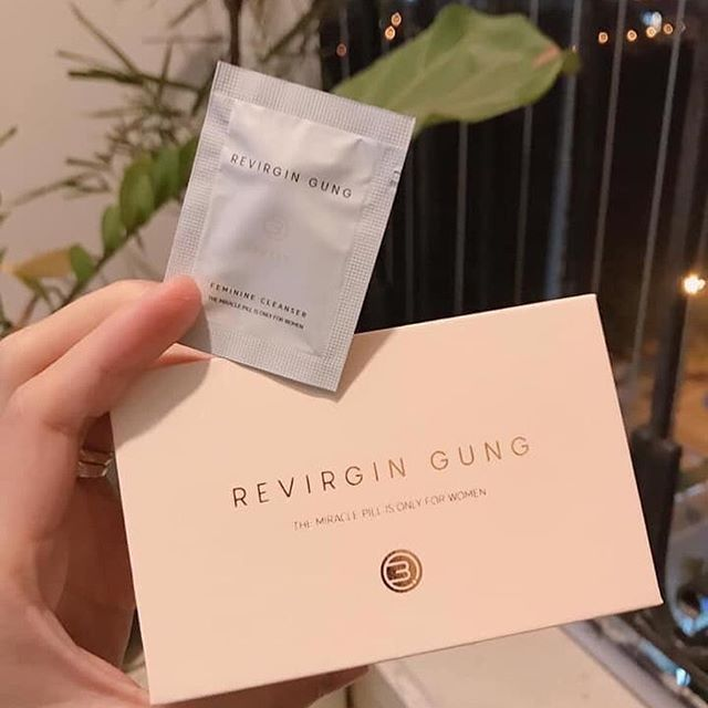 Viên Đặt Se Khít Âm Đạo REVIRGIN GUNG Hàn Quốc mẫu mới