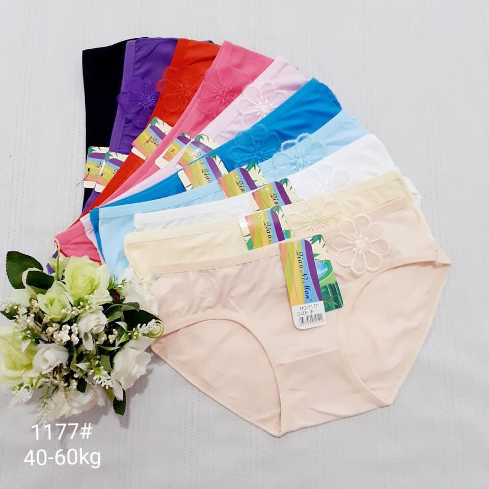 Combo 10 quần cotton bông mai. quần chíp. Quần lót.